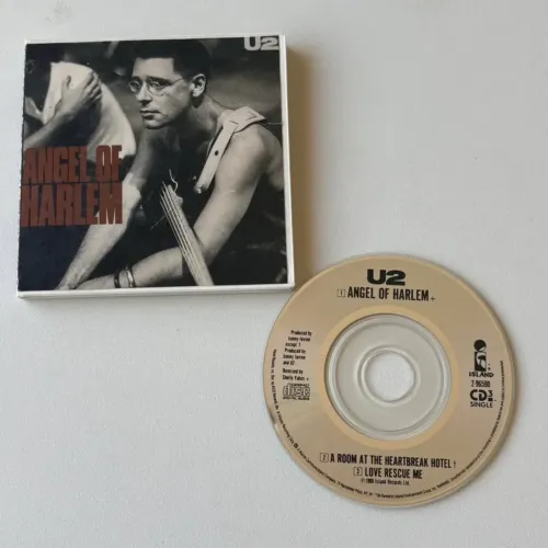 U2 Angel Of Harlem Mini Cd 3'' Importado Inglaterra
