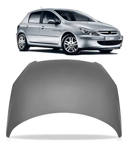 Capo Peugeot 307 2001 2002 A 2005 2006 Cinza