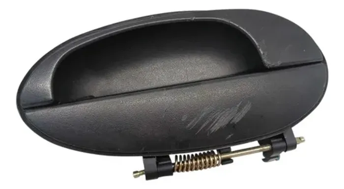 Moldura Macaneta Externa T.d Chery Chery Qq 2012 Preto Traseira