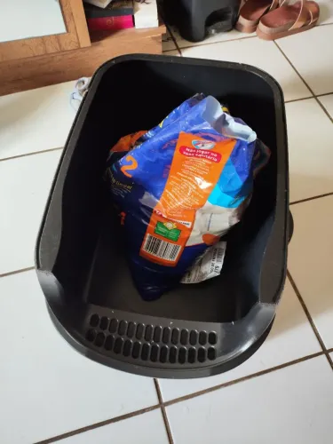 Caixa de areia gatos