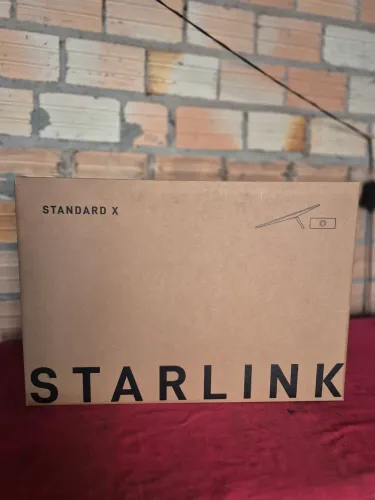 Antena Starlink Geração 3 V4 Com Roteador Wi-Fi 6
