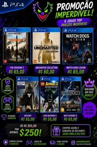 Lote PS4