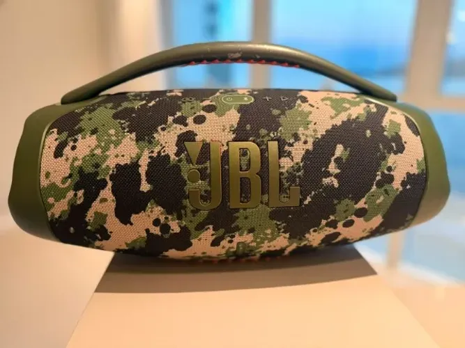 Vendo Caixa De Som Jbl Boombox 3 Bluetooth Camuflada Bivolt