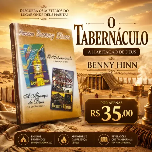 DVD O TABERNÁCULO - BENNY HIN