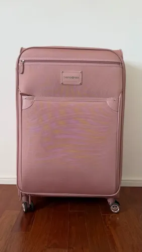Mala grande Samsonite rosa