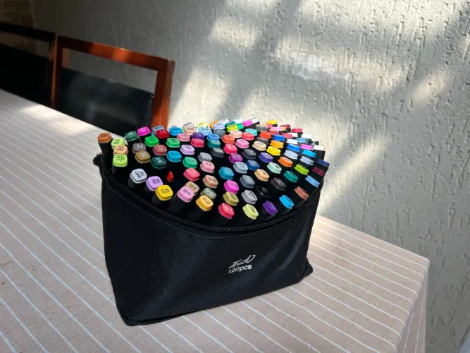 Canetas Touch Kit c/ 120 cores ORIGINAL
