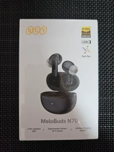 Fone QCY Melobuds N70 ANC Multiponto Lacrado original