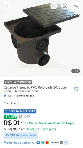 Caixa de inspeção