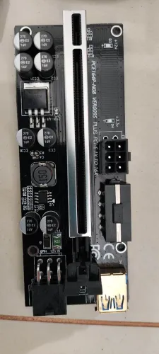10 unidades de Riser PCI-E 009S Plus USB 3.0 009S Express 1X 4x 8x 16x Extender GPU