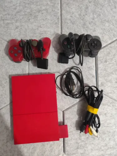 PLAYSTATION 2 CINNABAR RED