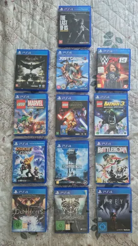 JOGOS ORIGINAIS PS4