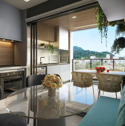 Apartamento na Praia do Tenório à venda em Ubatuba