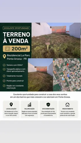 Oportunidade: Terreno de 200m² no Residencial Le Parc