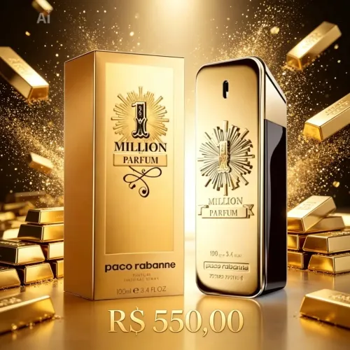 Perfume masculino Million One Parfum 100ml