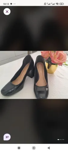 Sapato Via Uno verniz n.37