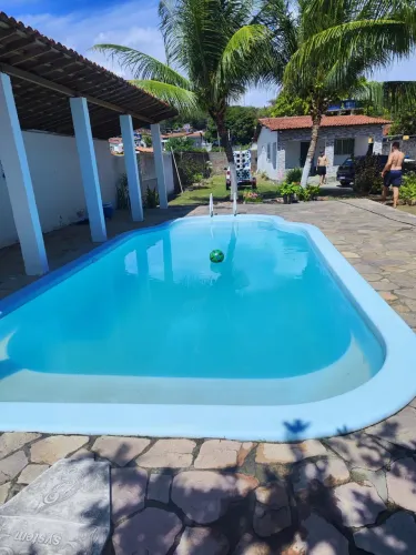 casa com piscina para finais de semana, diária, eventos e feriados na ilha de Itamaracá