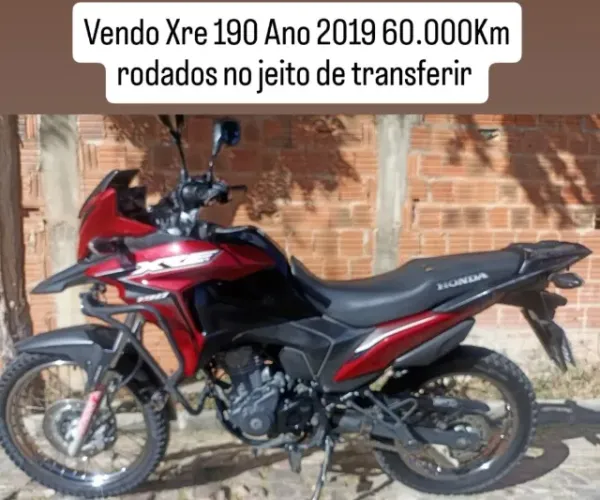 Moto Honda XRE 190