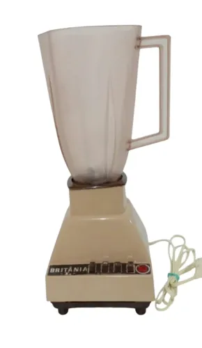 Liquidificador Britânia Modelo L | Vintage Anos 70 | Retrô | Copo Original | Funcionando