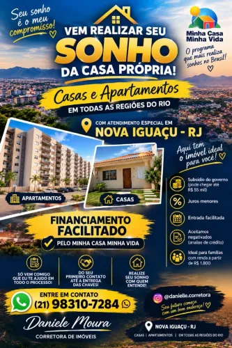 Vendo casas e apartamentos minha casa minha vida 