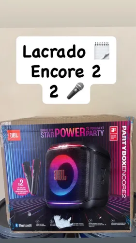 Encore 2 com 2 microfones (lacrado)