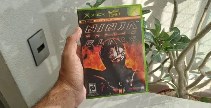 Jogo Ninja Gaiden Black + Register Card Xbox/360 Raro Cib