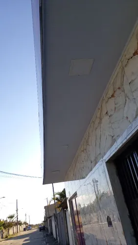 Marcos construção base cabeamento geral trabalho também muro de bloco avista pintura de ca