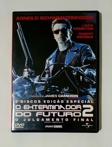 DVD O EXTERMINADOR DO FUTURO 2 ORIGINAL TERMINATOR 2 EDIÇÃO ESPECIAL DUPLO 2 DISCOS