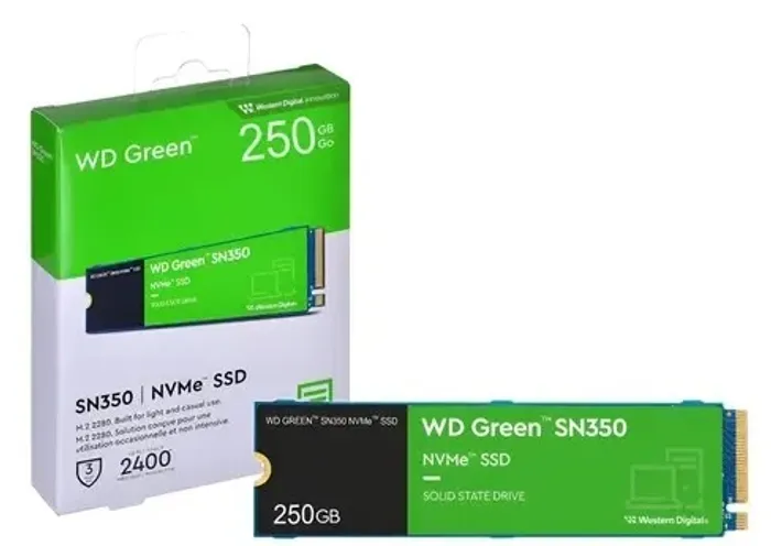 SSD WD Green SN350 250GB NVMe