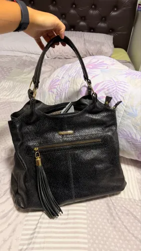 Bolsa Constance grande na cor preta 