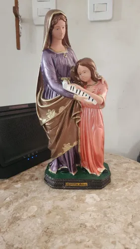 Linda imagem Santana em borracha