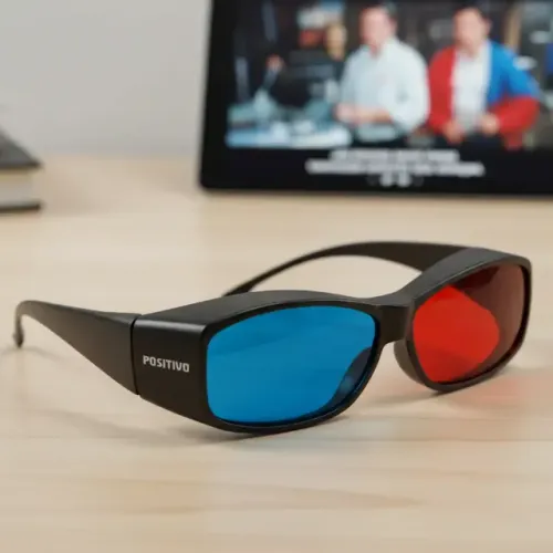 Óculos 3d Positivo para TV, Cinema, Computador