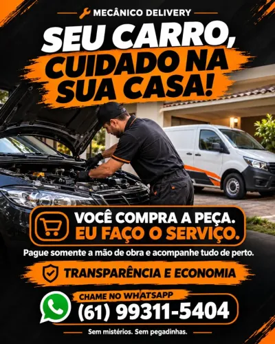 Serviço mecânico delivery