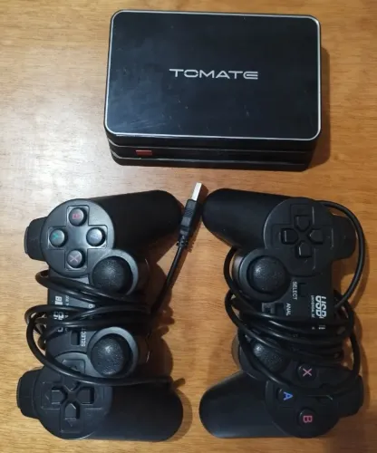 Video Game Retro 2 Controles Com Fio Tomate