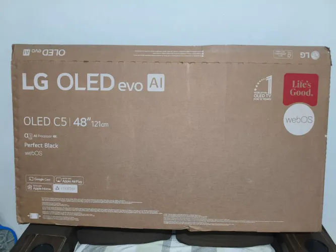 Tv oled LG C5 48 garantia e nota 
