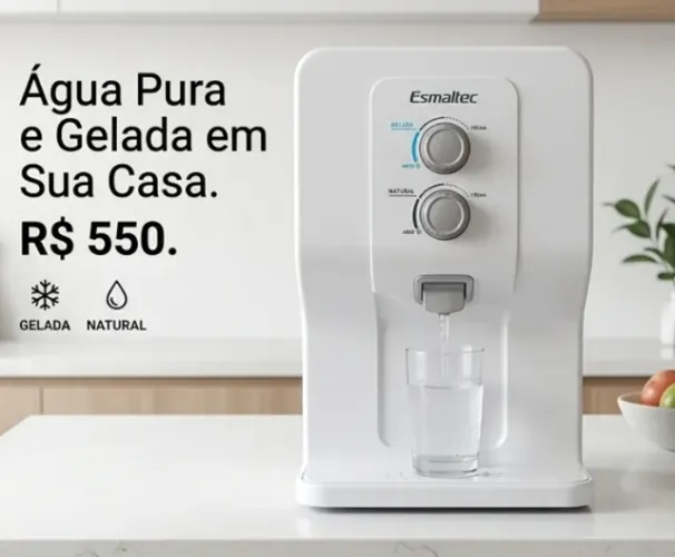 Purificador de água Esmaltec