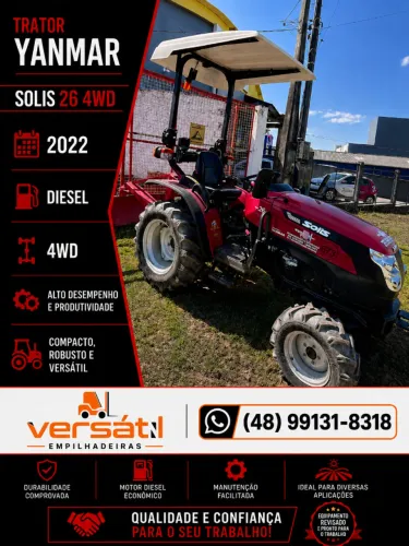 TRATOR YANMAR SOLIS 26 4WD