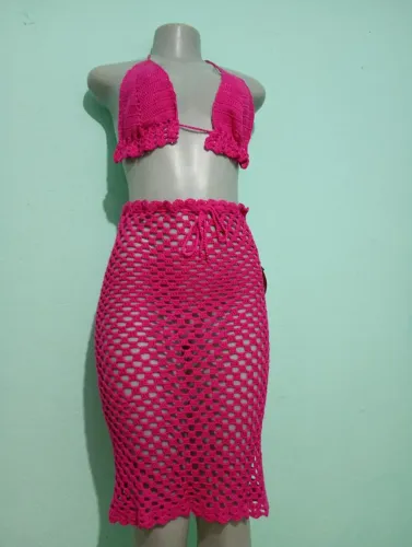 Roupas de crochê