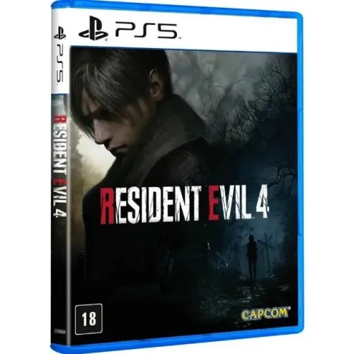 Jogo Resident Evil 4 Remake PS5 Mídia Física