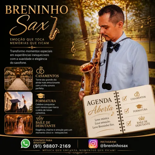 Saxofonista para Eventos