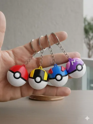Chaveiro pokebola variados