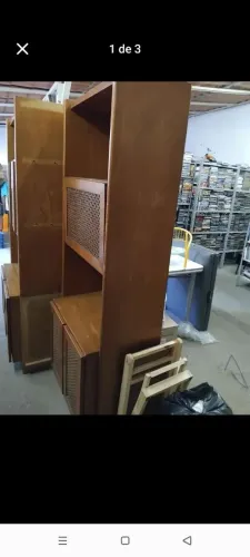 Estante madeireira