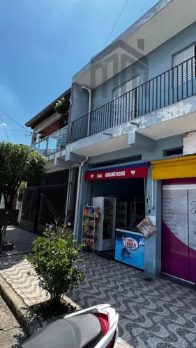 Três casas e dois salões comerciais, Jardim Santa Rita - Itapevi - SP