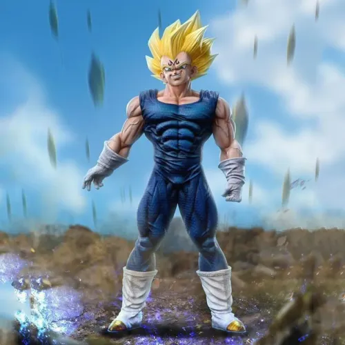 Dragon Ball Z Evil Vegeta SSJ 2 JT GK PVC Action Figure 1/4 40 CM