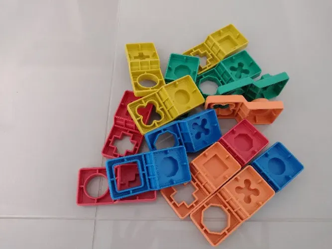Brinquedo 15 Peças Brinquedo de Encaixar para Bebês e Crianças Desenvolvimento Infantil
