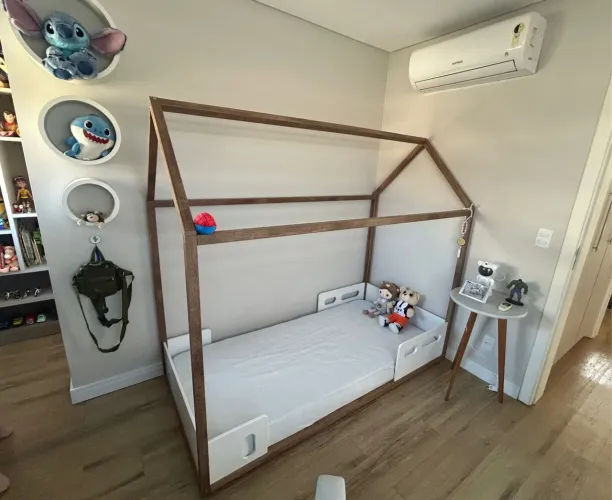 Cama infantil montessoriana sem colchão