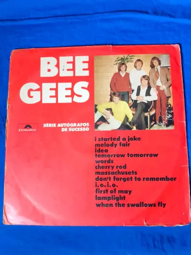 BEE GEES LP (Disco de Vinil) - SÉRIE AUTÓGRAFOS DE SUCESSO - POLYDOR