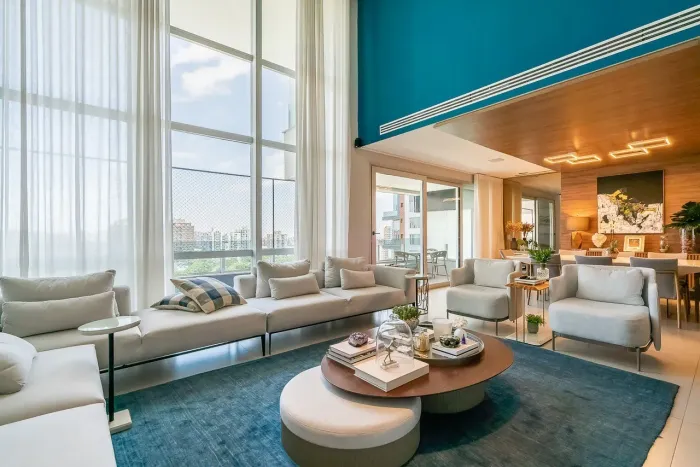 Apartamento mobiliado para alugar no Jardim Europa com 2 quartos (2 suítes)