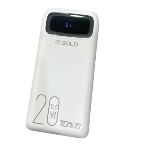 Power Bank Carregador Portátil 20.000mah Turbo 22.5w Agold