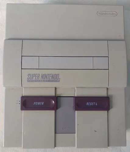 Console Super Nintendo 16 Bits - Inclui Controles e Jogos