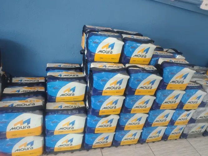 Bateria Moura e Heliar 50 e 60 Amperes - Baterias com 2 anos de garantia